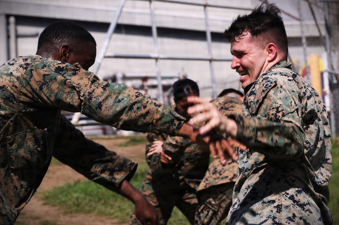 VMFA-225 Holds joint MCMAP course in Puerto Rico