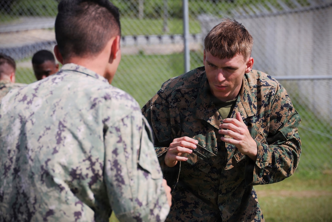 VMFA-225 Holds joint MCMAP course in Puerto Rico