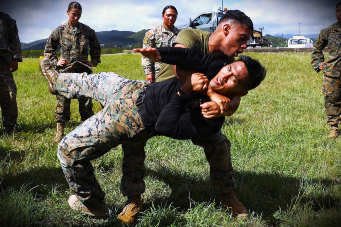 VMFA-225 Holds joint MCMAP course in Puerto Rico