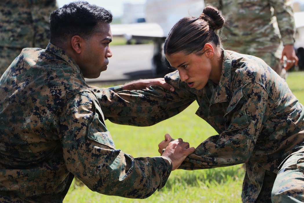 VMFA-225 Holds joint MCMAP course in Puerto Rico