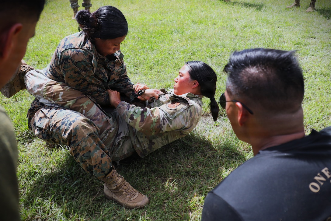 VMFA-225 Holds joint MCMAP course in Puerto Rico