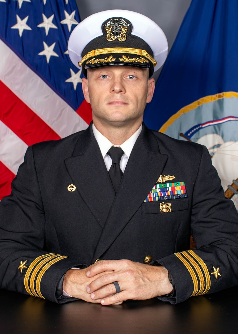 NEDU Commanding Officer CDR Nicholas B. Artabazon, USN