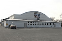 Blue Mountain Sports Arena at Fort Indiantown Gap is pictured on Feb. 26, 2026. The facility, which was completed in 1942, is getting new equipment and a partial renovation as part of a project to update the historic facility. (Pennsylvania National Guard photo by Brad Rhen)