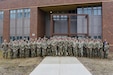 Leaders, assigned to the 85th U.S. Army Reserve Support Command, pause for a photo during the Battalion Command Teams Training event at Arlington Heights, Illinois, February 20-22, 2026.