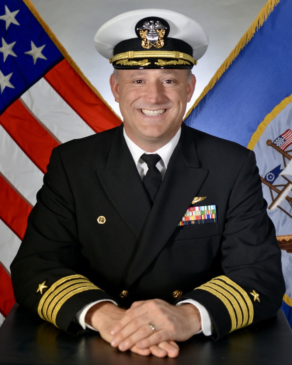 Naval officer official photo