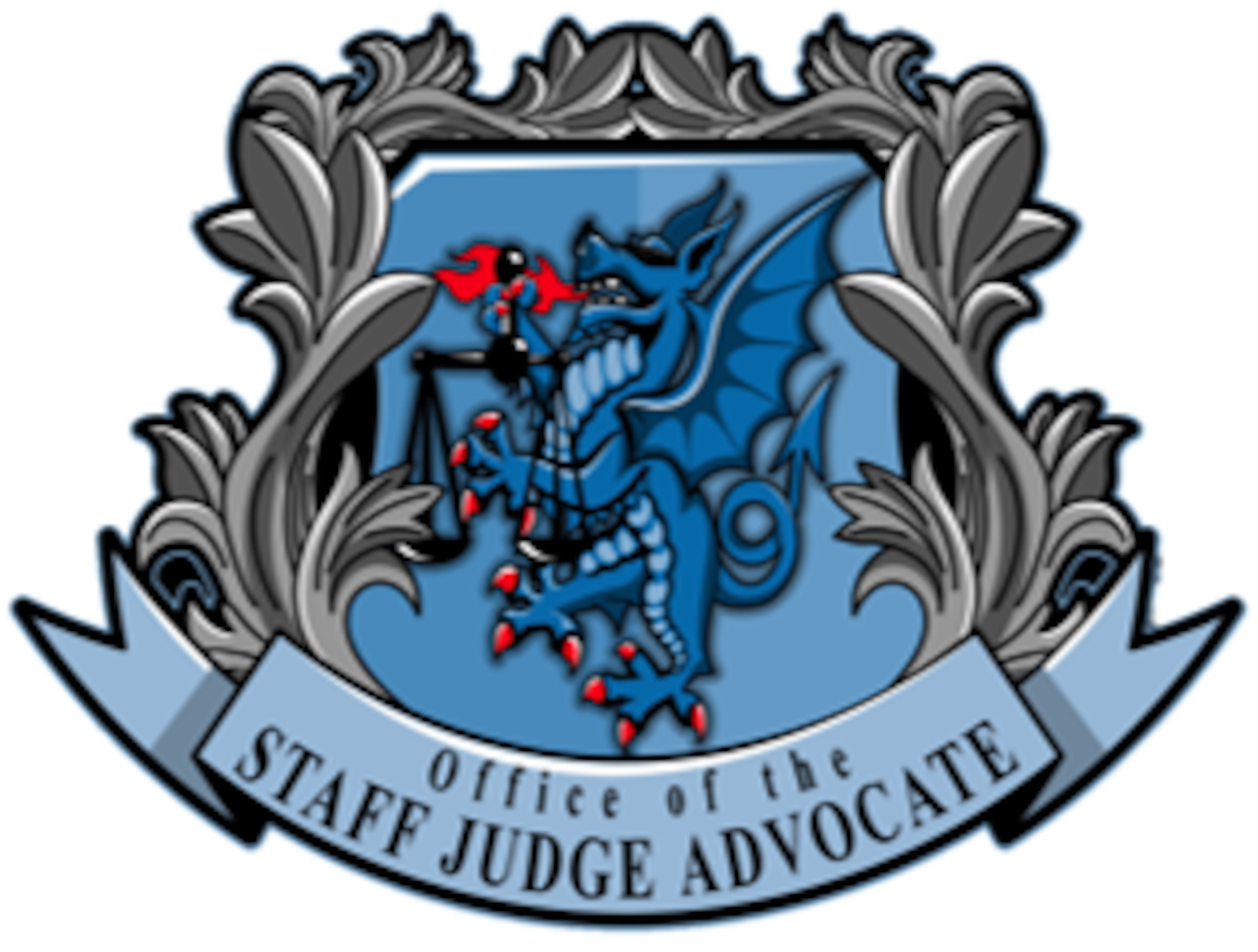 Blue and graphic computer generated image