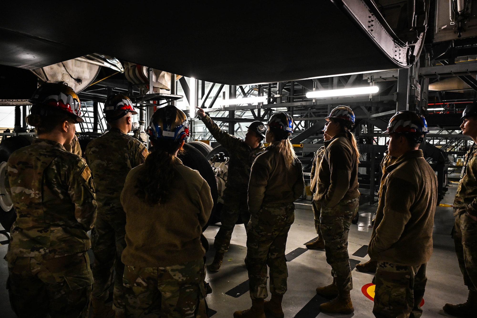 Airmen assigned to Dover toured key mission areas during the newly established Wing Orientation Program to better understand how Team Dover generates and sustains global airlift operations, Feb. 17, 2026.