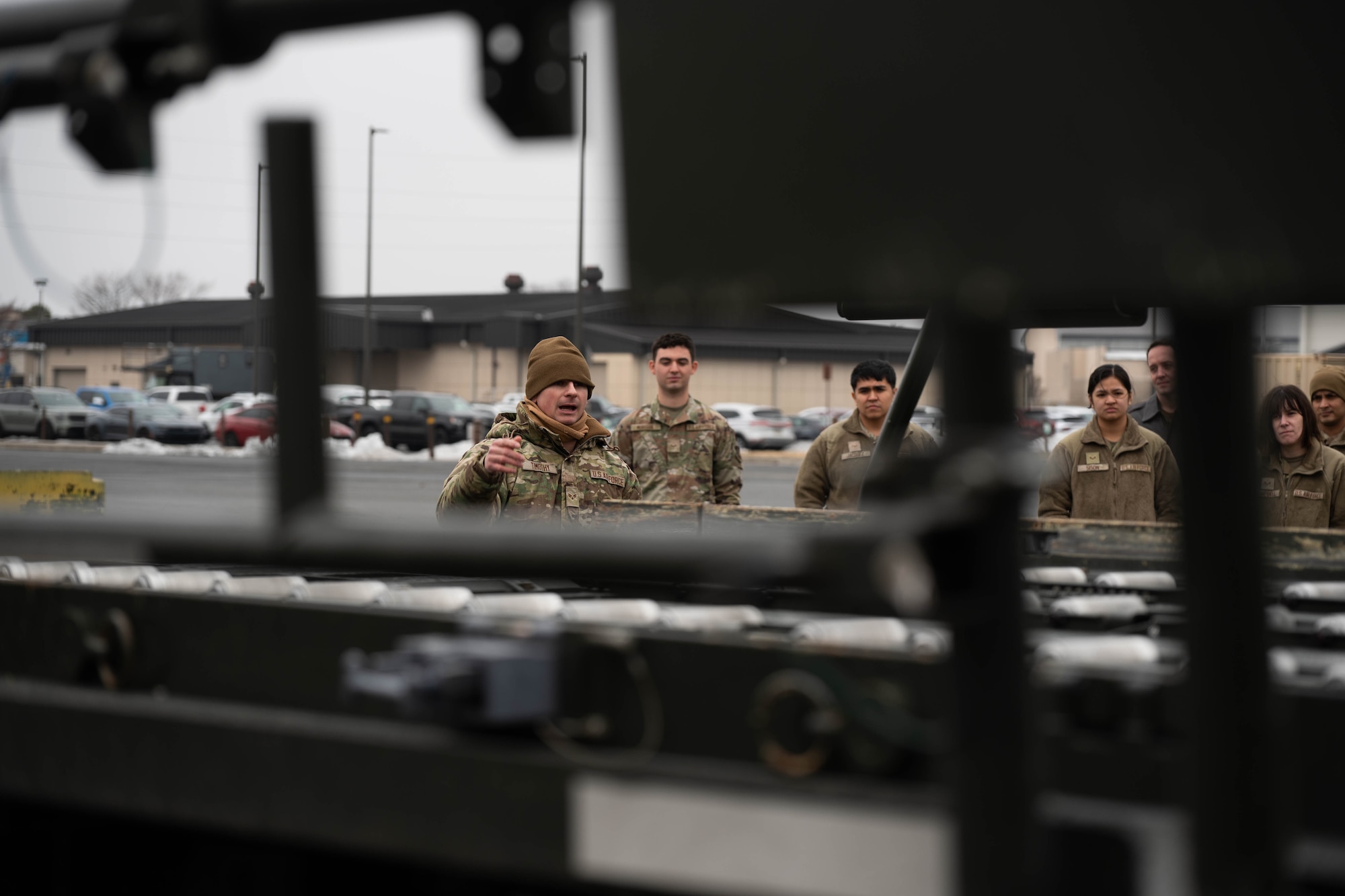 Airmen assigned to Dover toured key mission areas during the newly established Wing Orientation Program to better understand how Team Dover generates and sustains global airlift operations, Feb. 17, 2026.
