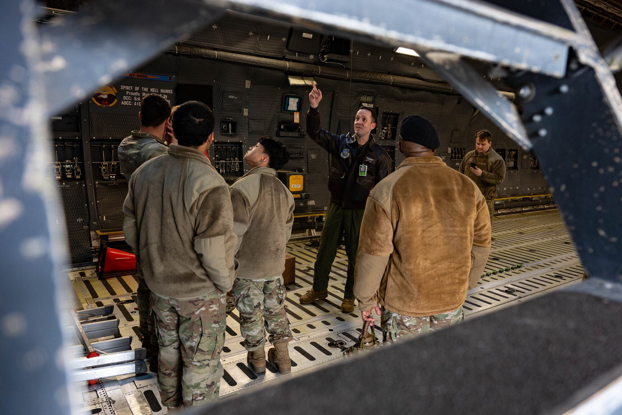 Airmen assigned to Dover toured key mission areas during the newly established Wing Orientation Program to better understand how Team Dover generates and sustains global airlift operations, Feb. 17, 2026.