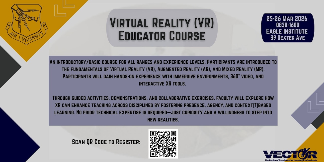 Immersion. Engineered by VECTOR. Elevated by The Eagle Institute.