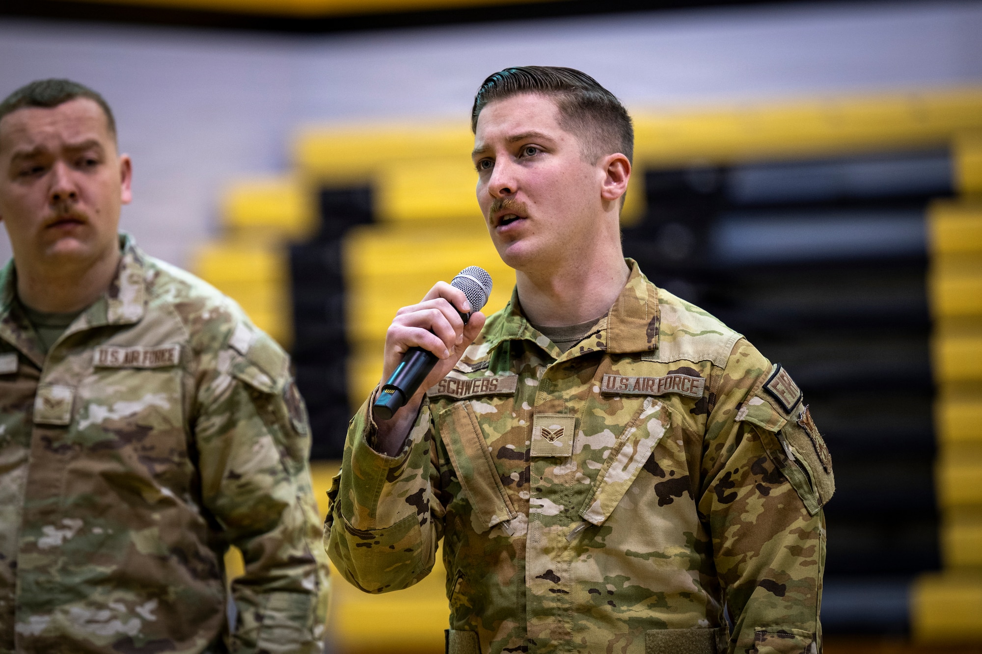 During Saluting Our Aviation Roots (SOAR) week in Valdosta, Airmen provided demonstration that gave students a closer look at the tools used during search and rescue operations.