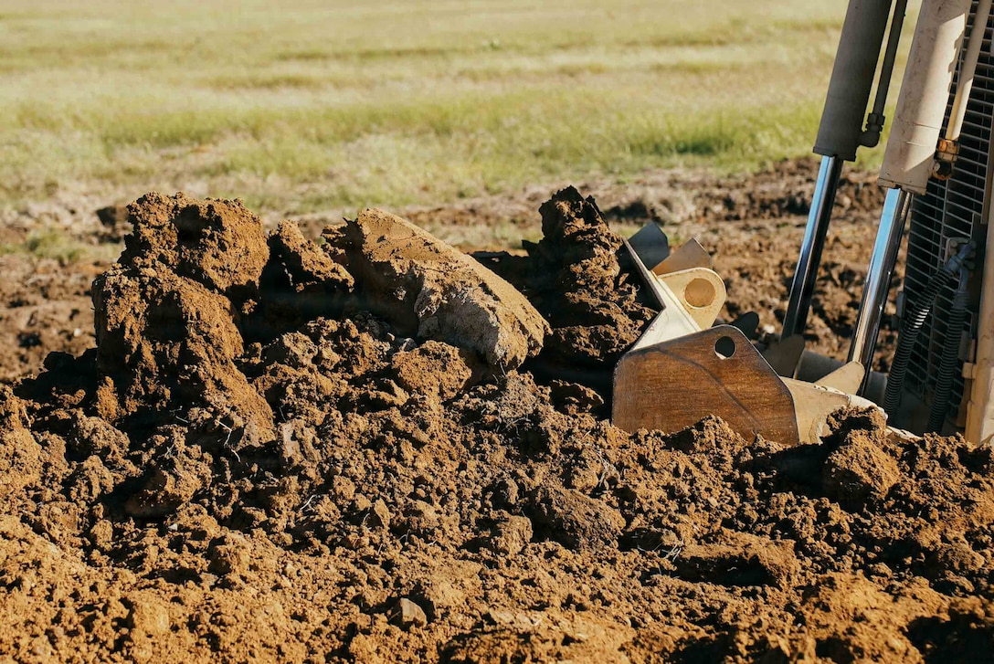 A U.S. Marine with the 22nd Marine Expeditionary Unit (Special Operations Capable), conducts aircraft runway construction on Camp Santiago, Puerto Rico, Dec. 6, 2025. U.S. military forces are deployed to the Caribbean in support of the U.S. Southern Command mission, Department of War-directed operations, and the president’s priorities to disrupt illicit drug trafficking and protect the homeland.(U.S. Marine Corps photo)