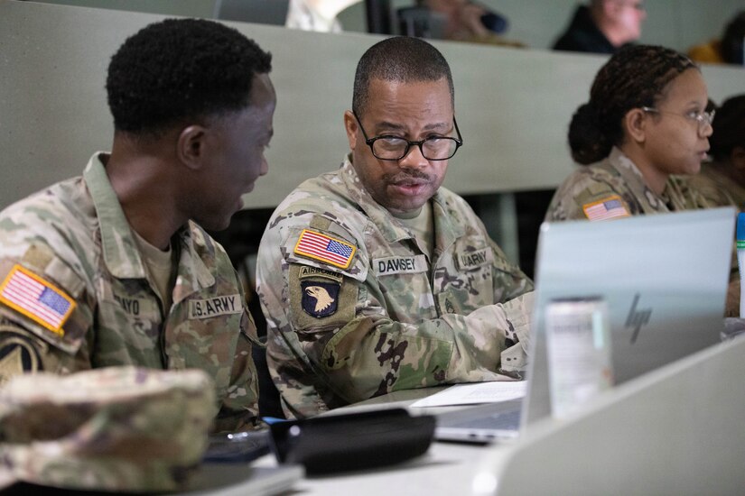 U.S. Army Reserve's 143rd Sustainment Command (Expeditionary) conducts GCSS Army workshop