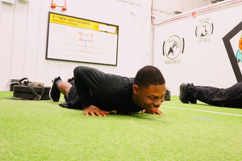 Army Reserve Soldier presented with transportation brigade's "Soldier of the Quarter" award