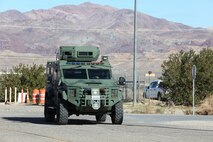 Exercise aboard Marine Corps Logistics Base Barstow.