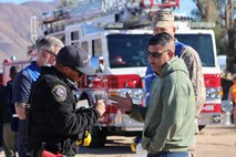 Exercise aboard Marine Corps Logistics Base Barstow.