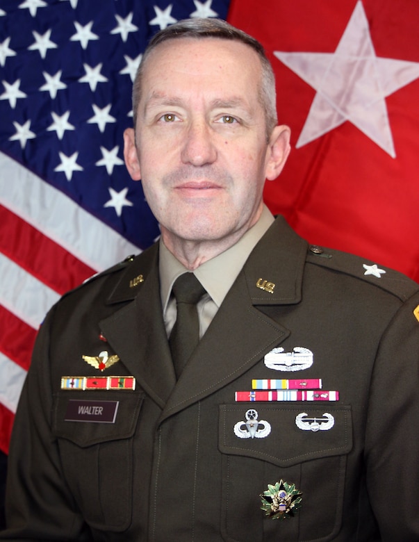 Brig. Gen. George H. Walter, commander, U.S. Army Corps of Engineers, Southwestern Division.