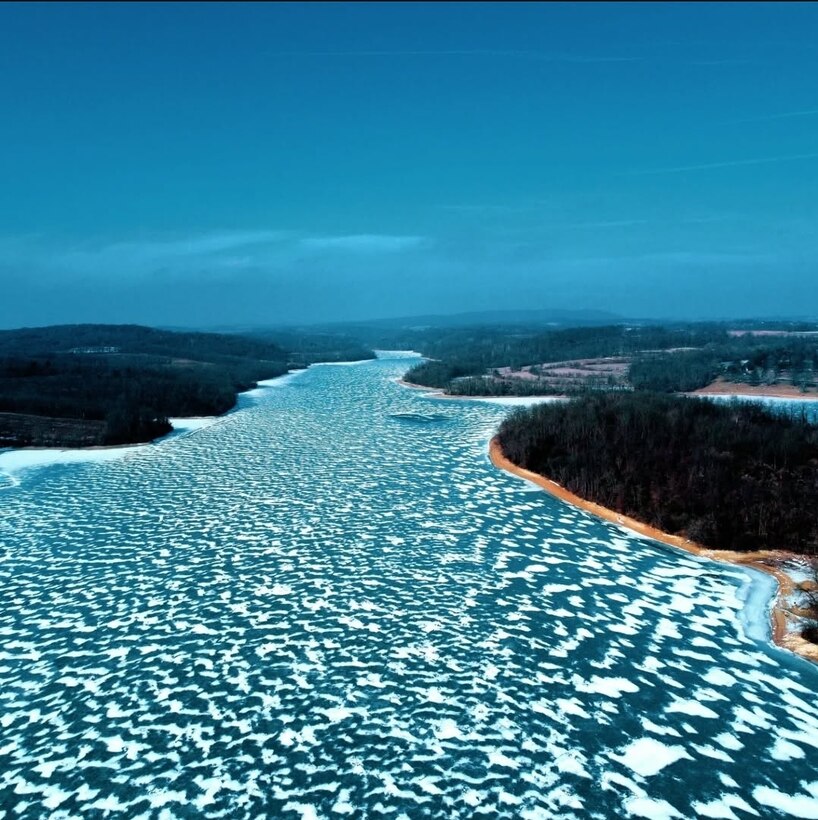One of twelve winning photos from the Philadelphia District's 2025 Northern Area Photo Contest. Participants were encouraged to submit their best photos of the District’s 5 dams in Eastern Pennsylvania: Blue Marsh Lake, Beltzville Dam, Francis E. Water Dam, Prompton Dam, General Edgar Jadwin Dam and adjacent state park areas.

Winter Category, Taken from South Boat Launch, Blue Marsh Lake, Photo by Eric Heinen