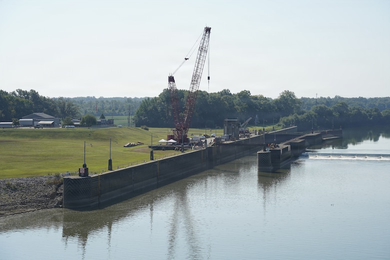 The U.S. Army Corps of Engineers recently completed work at Green River Lock and Dam 1 in Reed, Kentucky. The lock chamber was closed from Aug. 4 - 27, followed by a second closure from Sept. 29 - Oct. 17 to allow the team to perform critical miter gate repairs ensuring the long-term reliability of the project.