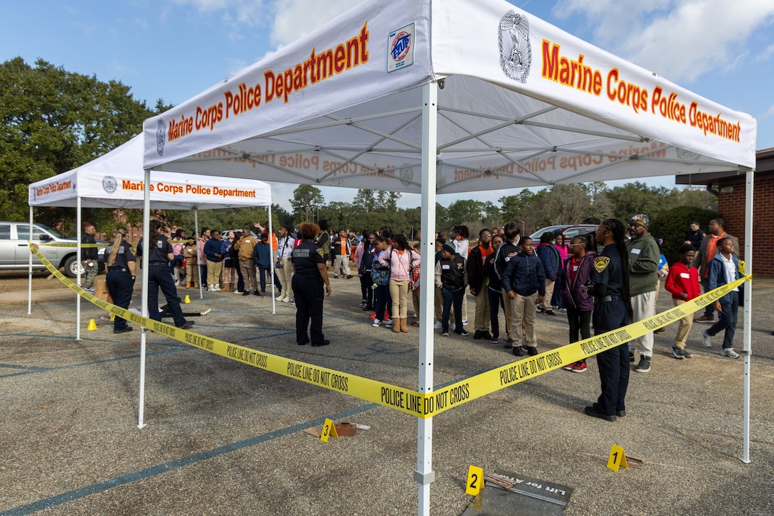 MCPD CID youth crime scene program