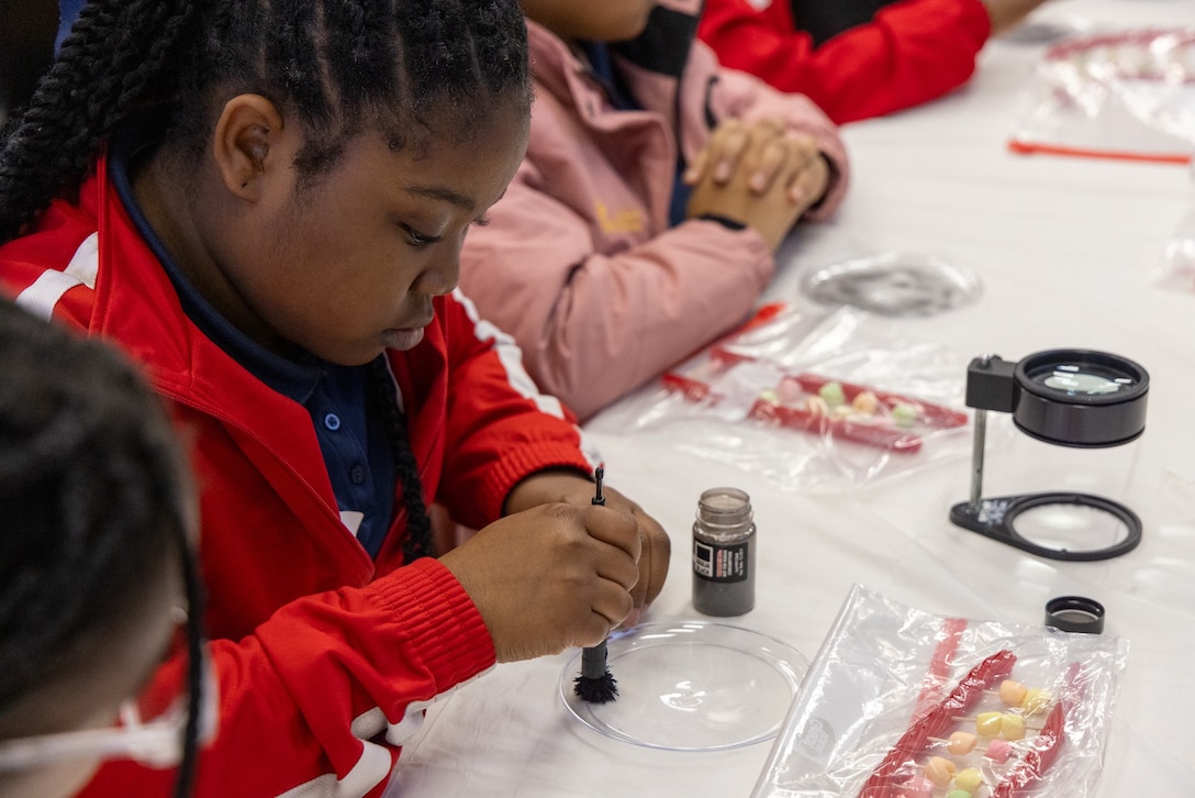 MCPD CID youth crime scene program