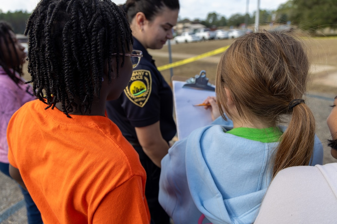 MCPD CID youth crime scene program