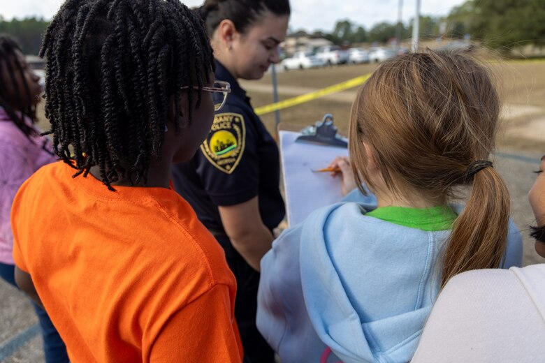 MCPD CID youth crime scene program