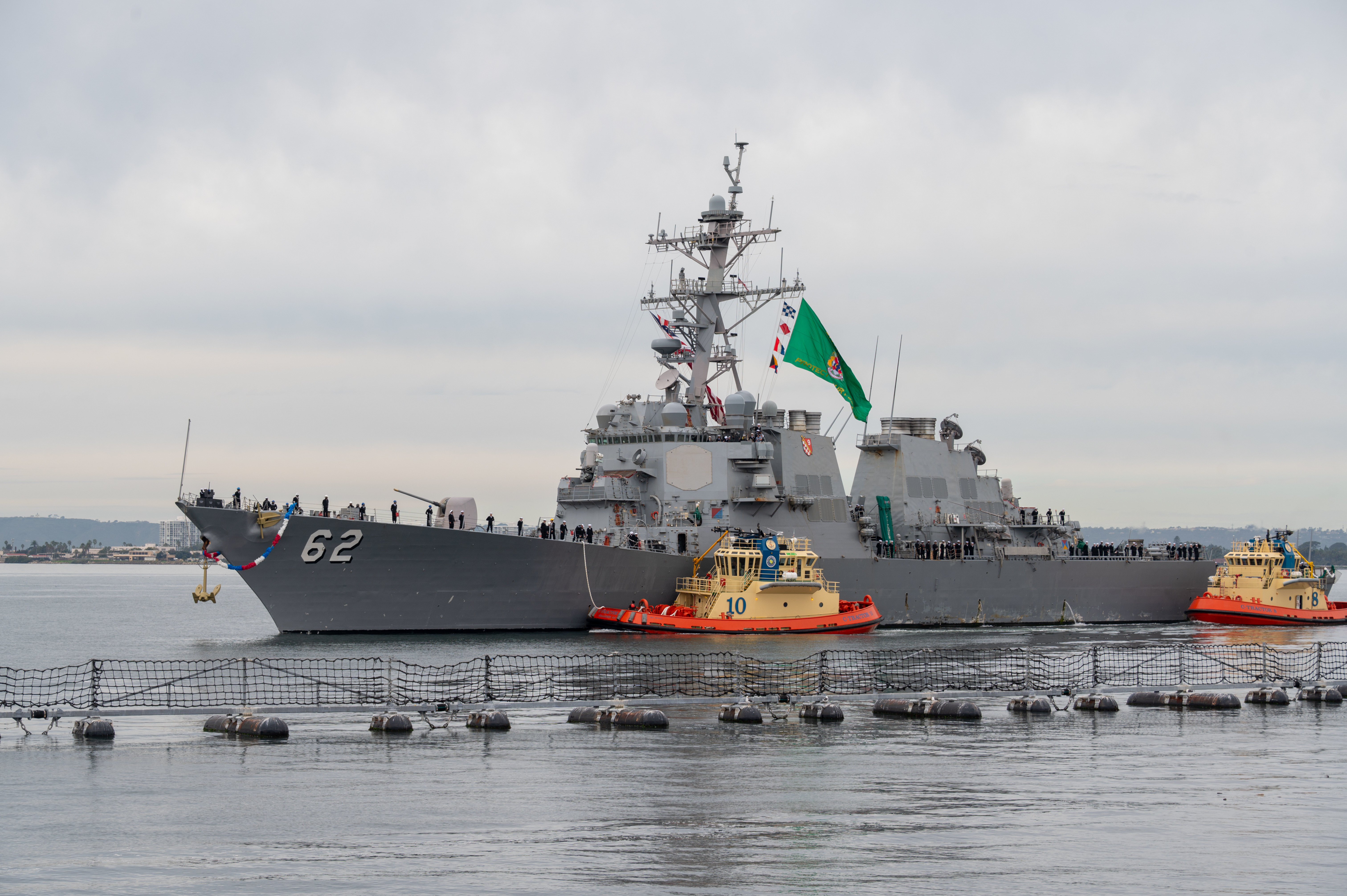 USS Fitzgerald returns to San Diego following seven-month underway