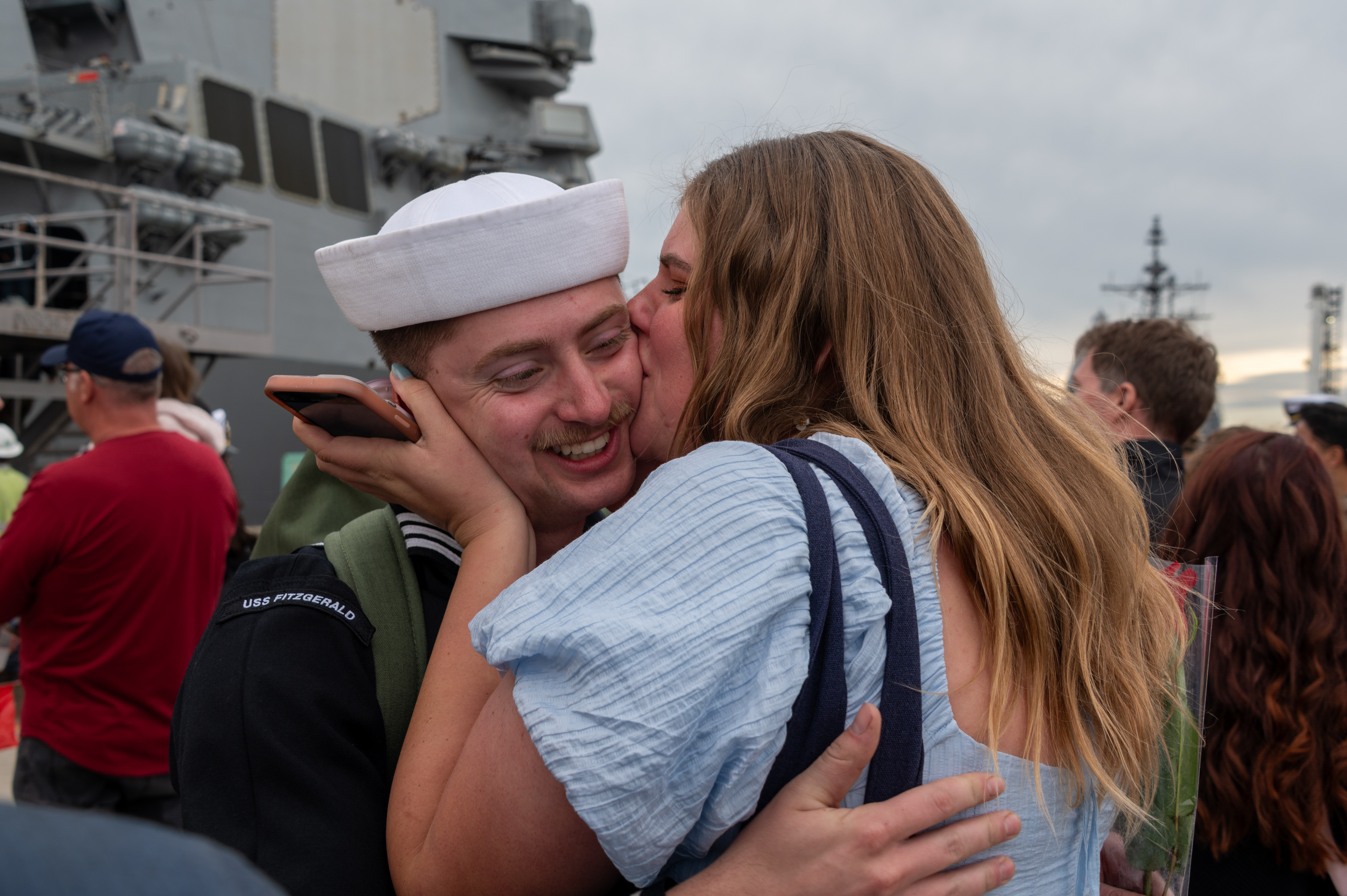 USS Fitzgerald returns to San Diego following seven-month underway