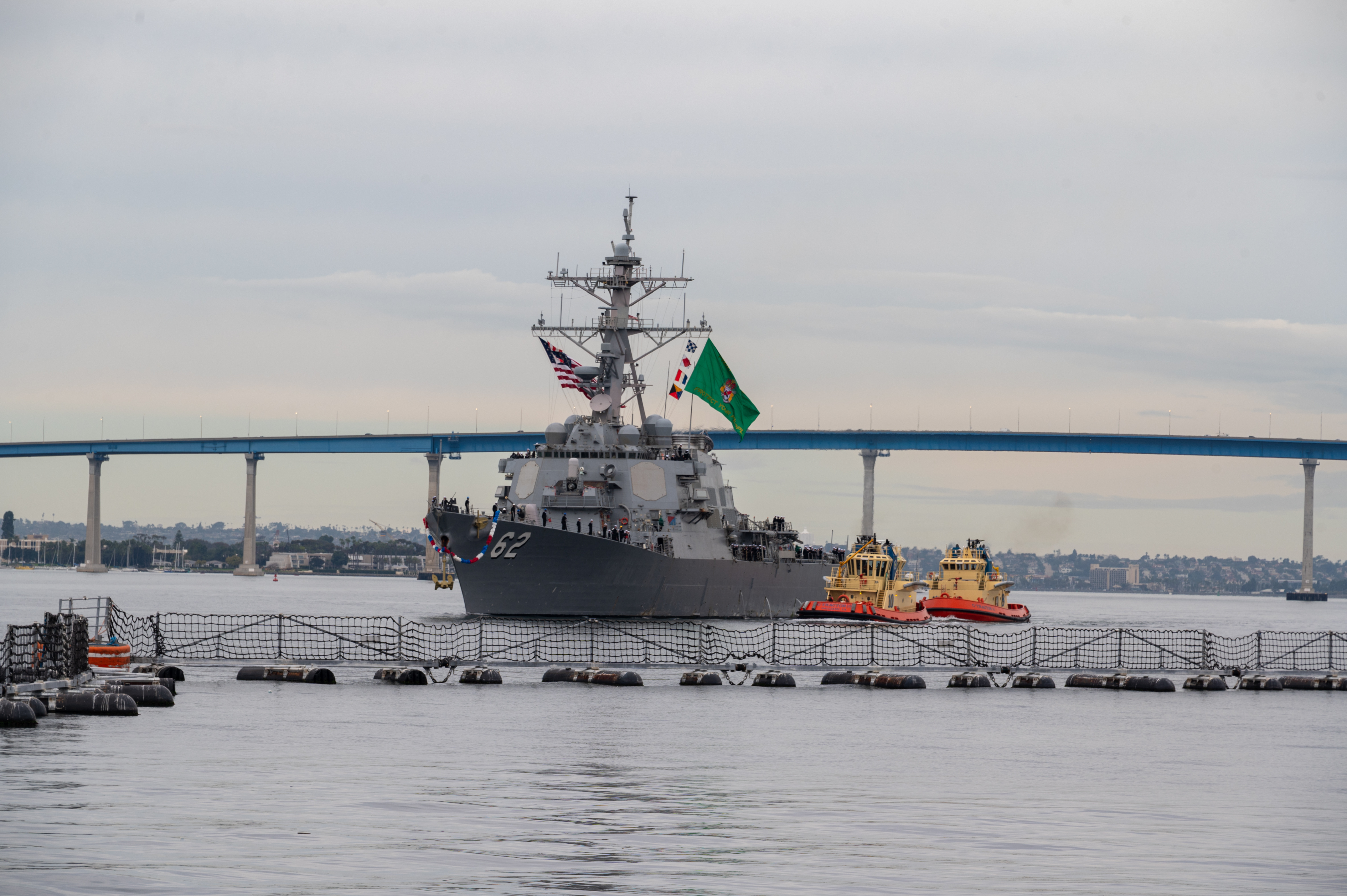 USS Fitzgerald returns to San Diego following seven-month underway