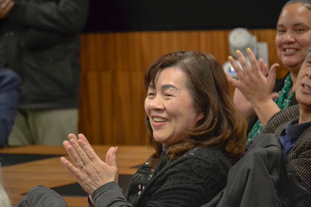 Maria T. Cheung, a Quality Assurance Specialist, concludes her 36-year career by retiring from Defense Logistics Agency Troop Support. She leaves a proud legacy of engineering excellence that began with the Navy, and she celebrates her dedicated service to the Construction and Equipment supply chain with her husband.