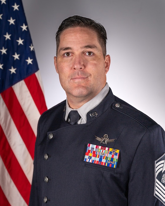 Chief Master Sgt. Michael J. Rozneck, USSF Combat Forces Command senior enlisted leader