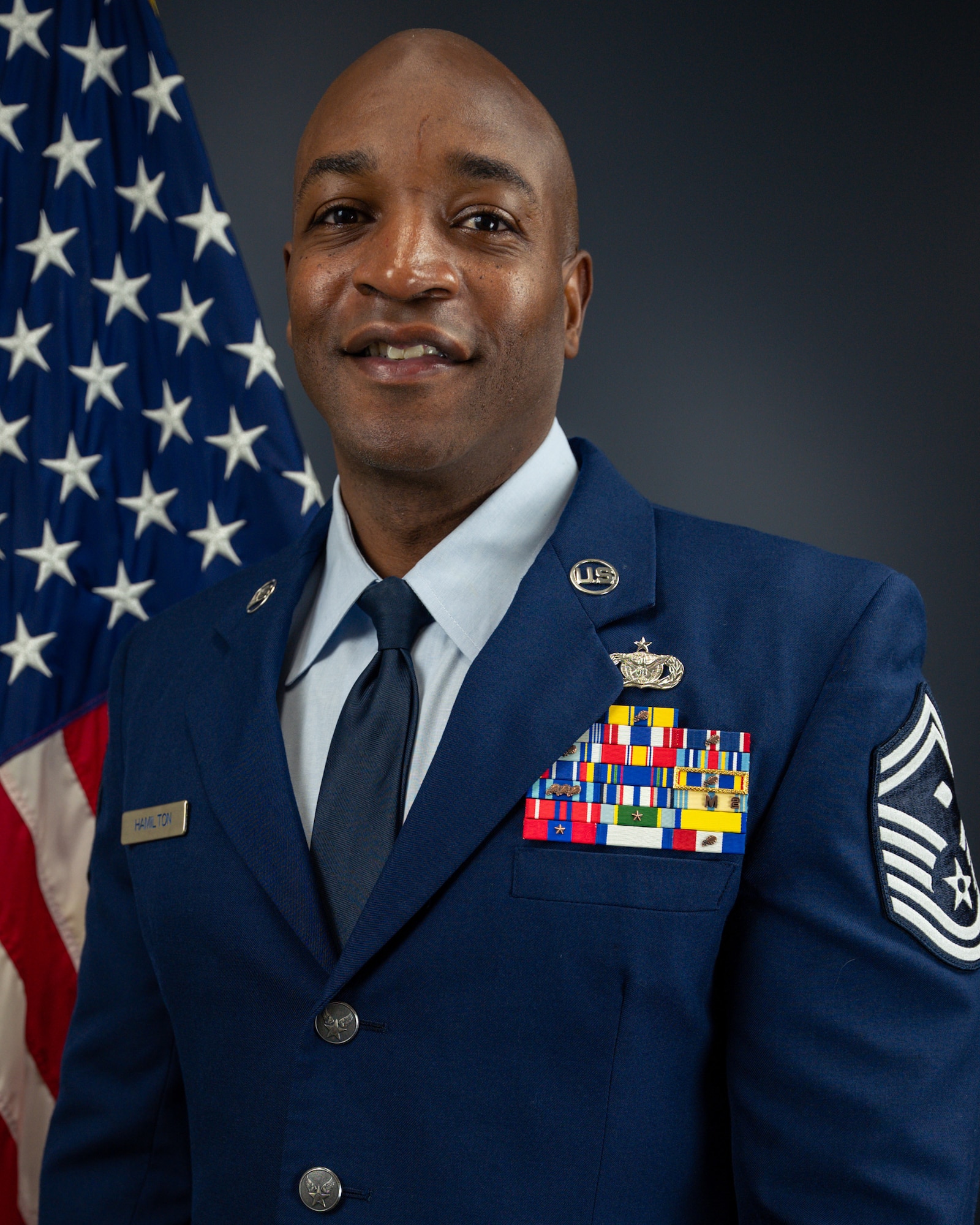 Senior Master Sgt. Hamilton's Bio
