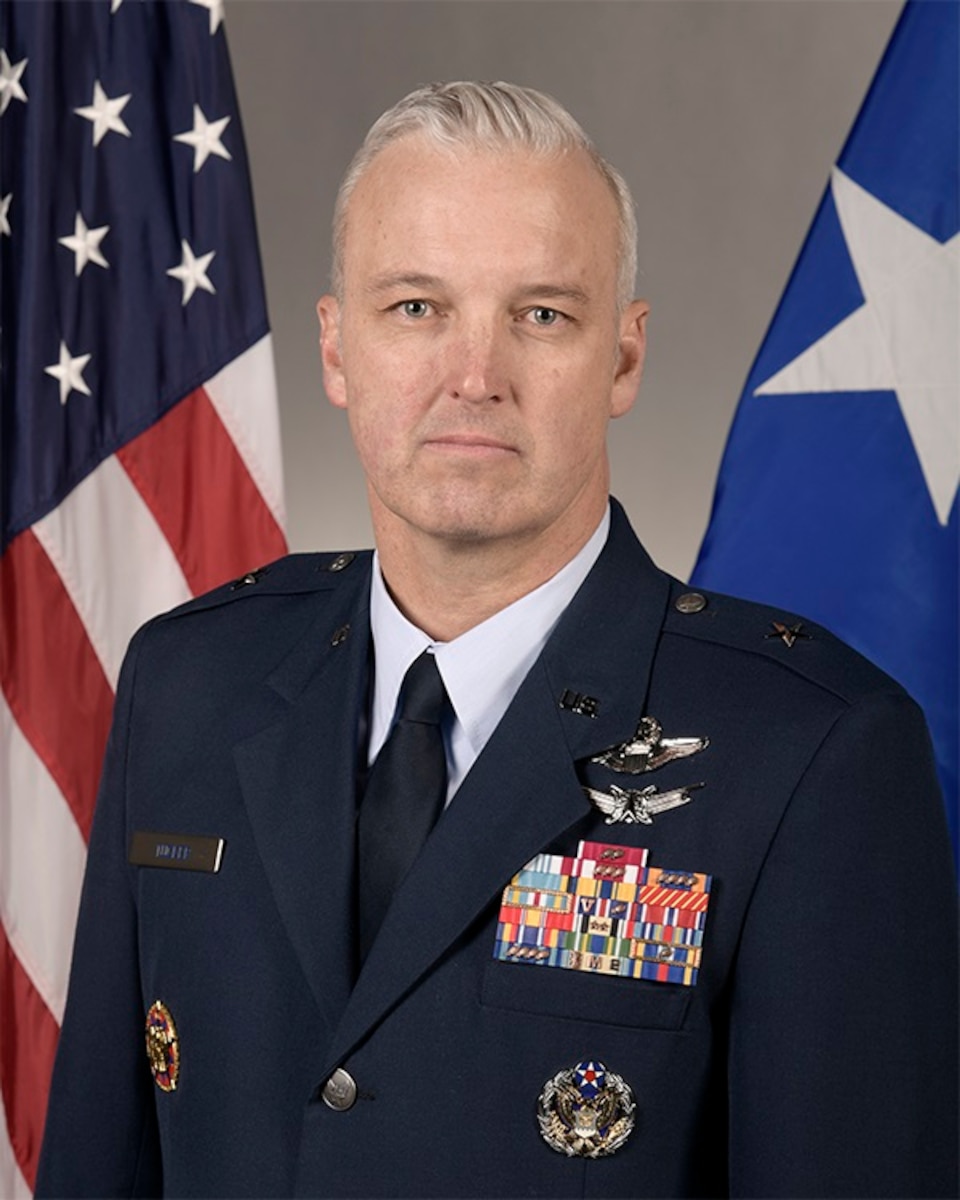 This is the official portrait of Brig. Gen. Jeremiah Tucker.