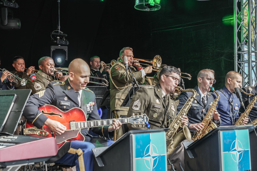 The SHAPE International Band in action