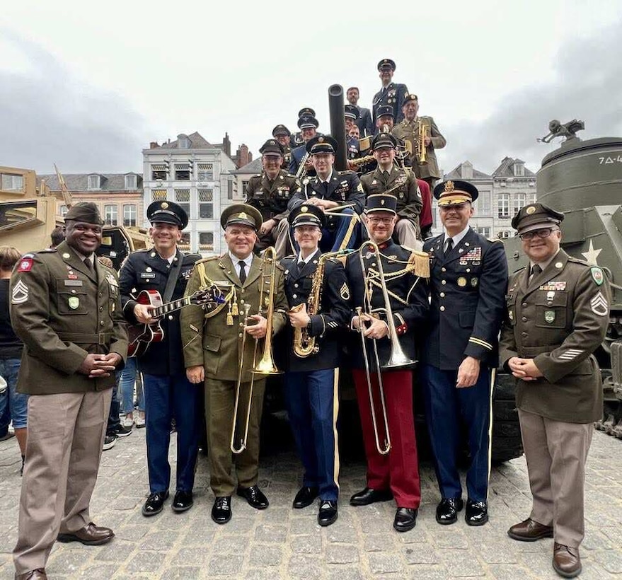 The SHAPE International Band performs