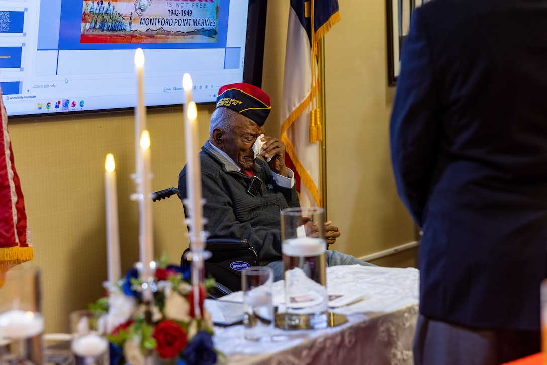Montford Point Marine Oliver Diggs Celebrates 100th Birthday