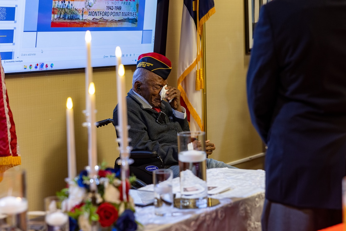 Montford Point Marine Oliver Diggs Celebrates 100th Birthday