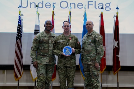 United Nations Command Deputy Commander Change of Responsibility ceremony 9 Jan 2026.