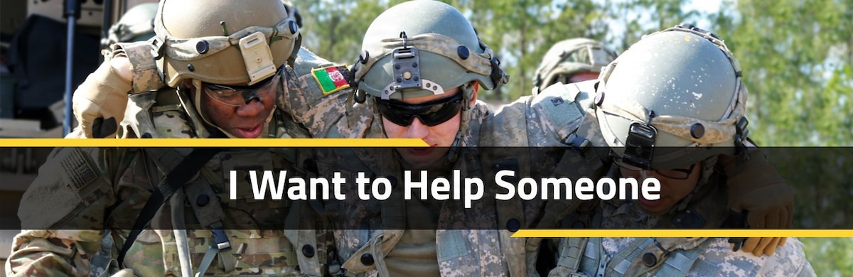 I want to help someone hero