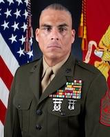 Sergeant Major Frank J. Alvarez, Command Senior Enlisted Leader, Command Senior Enlisted Leader, Marine Air Control Group 48