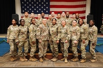 About 20 Soldiers from the Tennessee Army National Guard’s 105th Personnel Company departed Nashville Jan. 8 on the first leg of a year-long deployment to the Middle East.