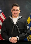 251113-N-IX644-1001 (Nov. 13, 2025) FALLS CHURCH, Va. U.S. Navy Hospitalman James Salmeron, assigned to the U.S. Navy Bureau of Medicine and Surgery (BUMED) Bethesda Detachment, poses for an official portrait. Salmeron, a native of Warner Robins, Georgia, was named as BUMED headquarters Fiscal Year 2025 Blue Jacket of the Year. The Navy Medicine Enterprise's 44,000+ talented and ready forces optimize health readiness, deliver quality healthcare, and provide global expeditionary medical support to warfighters. (U.S. Navy photo by Mass Communication Specialist 2nd Class Sasha Ambrose)
