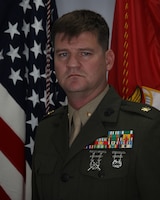 Major Adam J. Jarratt, Officer In Charge, Marine Aviation Logistics Squadron 41