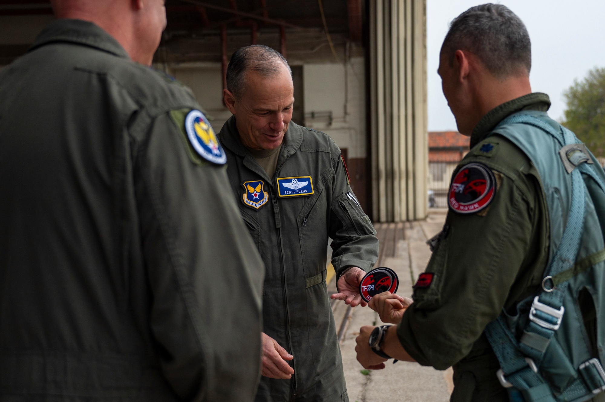 T-7A Red Hawk ceremony