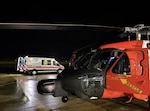 A Coast Guard Air Station Borinquen MH-60 Jayhawk helicopter crew rescued a stranded surfer following an extensive multi-agency search effort near Surfer’s Beach in Aguadilla, Puerto Rico, Jan. 10, 2026. The 68-year-old male was in stable condition and safely transported to awaiting emergency medical service personnel at the air station. (U.S. Coast Guard video courtesy of Air Station Borinquen)