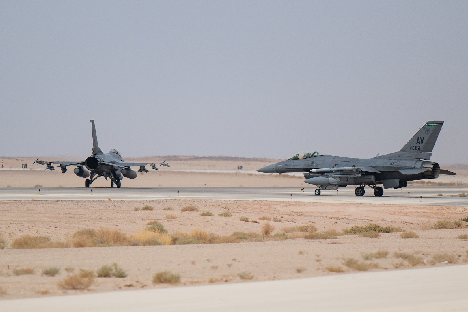 555th Expeditionary Fighter Squadron participates in Blue Sands 26.1 within the U.S. Central Command area of responsibility, Dec. 11, 2025.