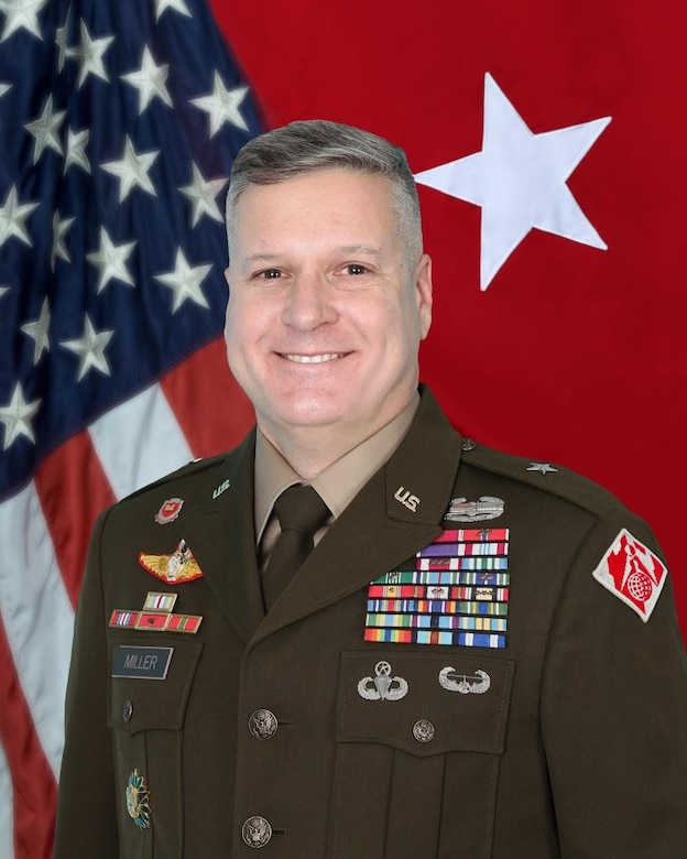 Headshot of Brig. Gen. Zachary L. Miller