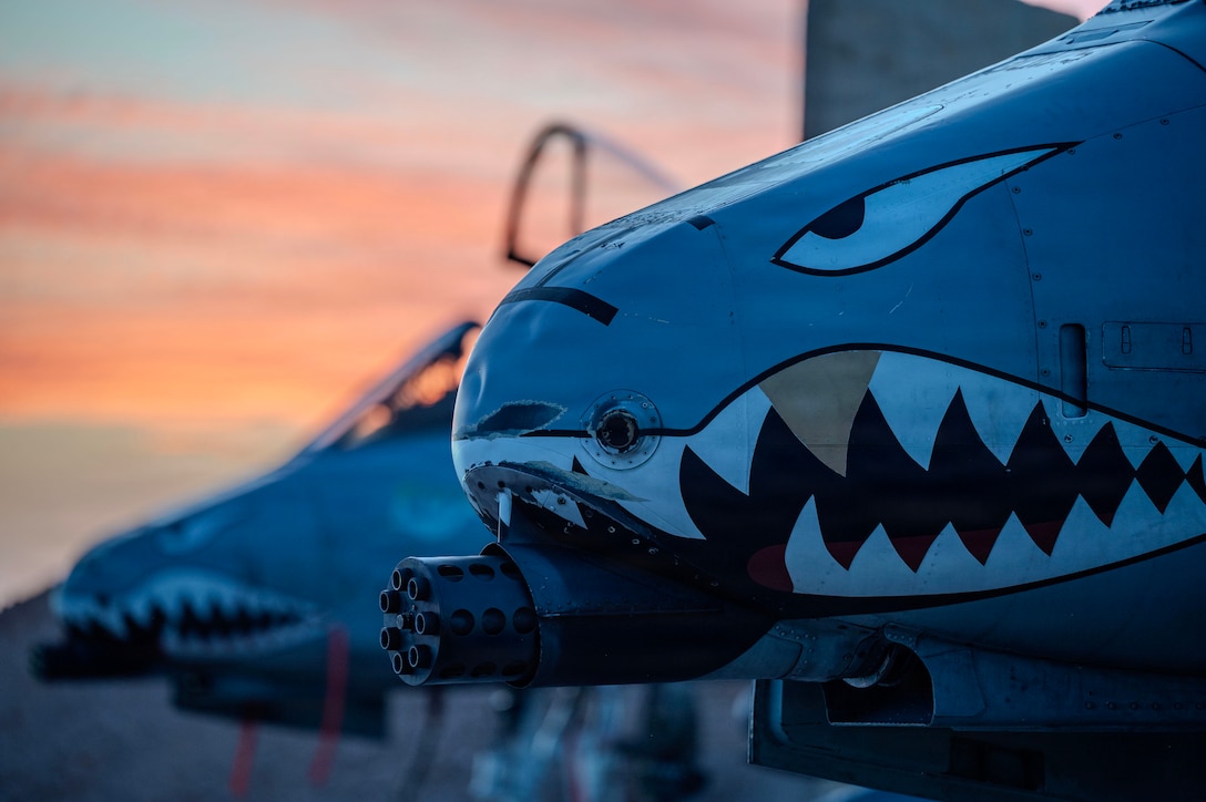 U.S. CENTRAL COMMAND AREA OF RESPONSIBILITY (Jan. 10, 2026) U.S. Air Force A-10 Thunderbolt II prepare to taxi at base in the U.S. Central Command area of responsibility in support of Operation Hawkeye Strike, Jan. 10, 2026. (U.S. Air Force photo)