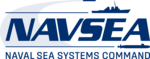 NAVSEA command logo, blue